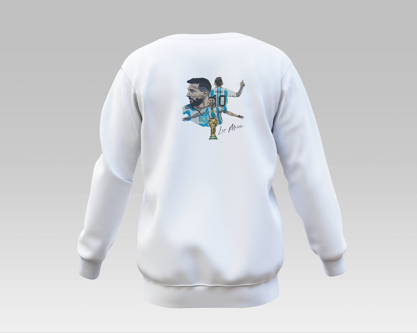 Messi Poster Sweatshirt