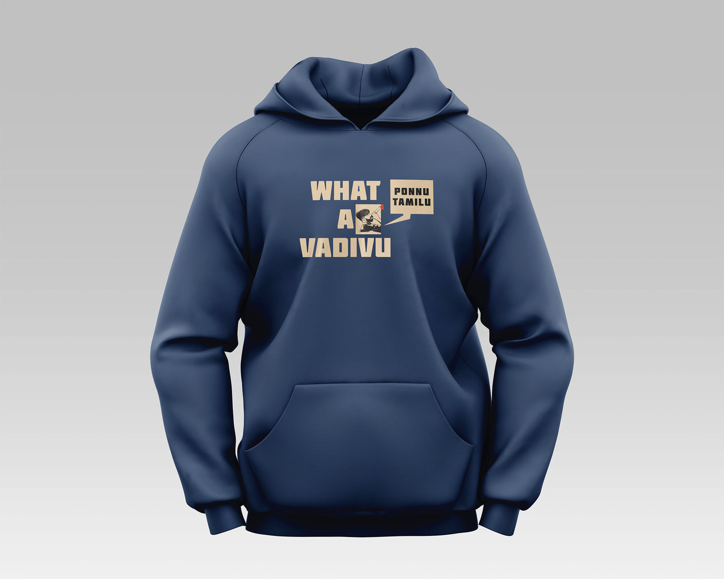 WHAT A VADIVU HOODIE