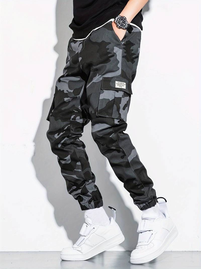 Camo Cargo Pants-Swerve