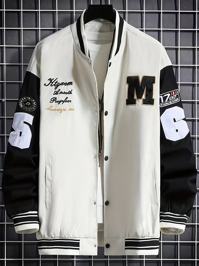 M Design Varsity Jacket-Swerve